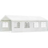 Шатер садовый GREEN GLADE 3018 (CP-018) длина 5м ширина 8м высота 3.1м белый 3018 (CP-018)